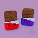 Chocolate Bar Cutie pattern 