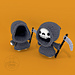 Grim Reaper Pocket Pet pattern 