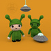 Little Alien Guy pattern