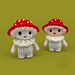 Little Mushroom Guy pattern