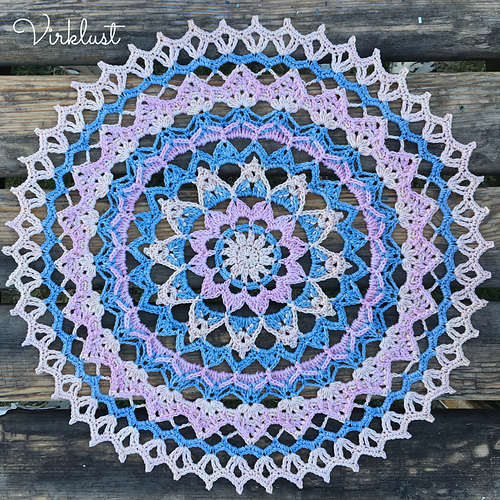 Ravelry Early Morning Mandala pattern by Karin Åshammar/Virklust