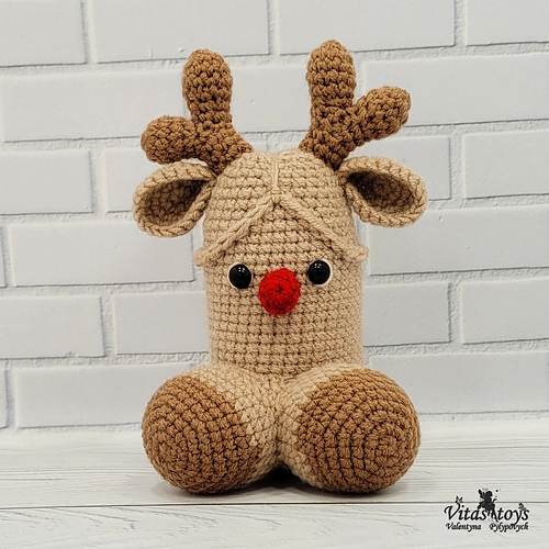 Amigurumi Penis reinfordyr - VALENTYNA PYLYPOVYCH