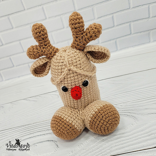 Amigurumi Penis reinfordyr - VALENTYNA PYLYPOVYCH