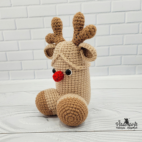 Amigurumi Penis reinfordyr - VALENTYNA PYLYPOVYCH