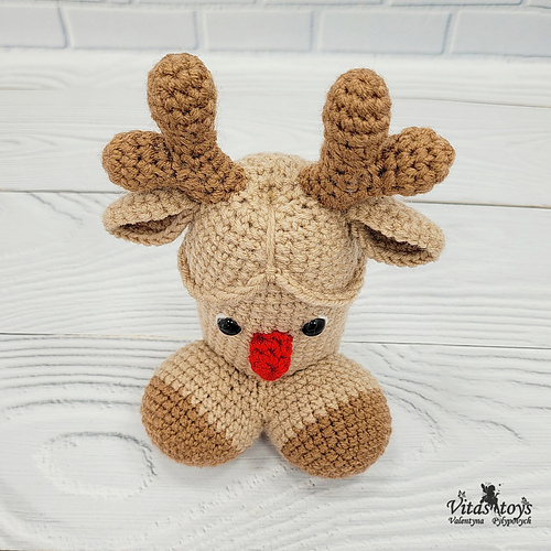 Amigurumi Penis reinfordyr - VALENTYNA PYLYPOVYCH