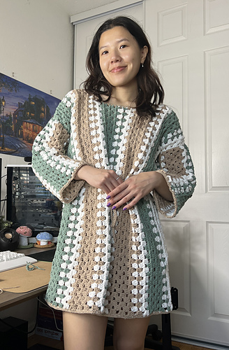 Taylor Swift Granny Square Dress photo 3