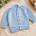 Tiny Paw cardigan pattern 