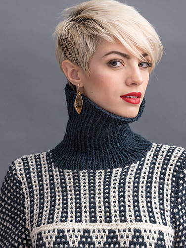 #04 Mosaic Turtleneck - SoHo Publishing