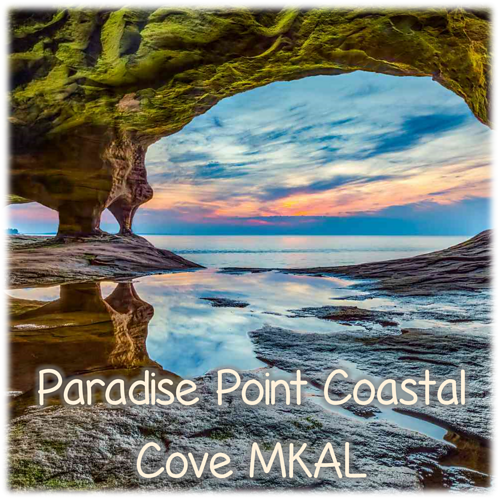 Ravelry Paradise Point Coastal Cove Shawl pattern by Cindy Garland