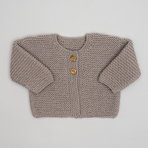 Bobbi Garter Stitch Cardigan