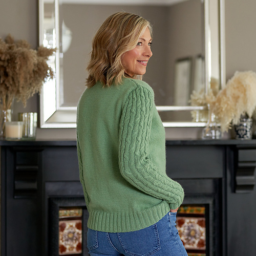 ESTELLE CABLE KNIT SWEATER