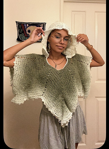 Fall Leaf Poncho