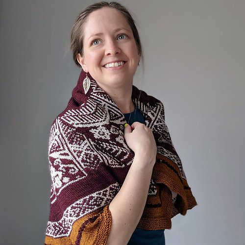 Ravelry Nami Island Shawl pattern by Ashleigh Wempe