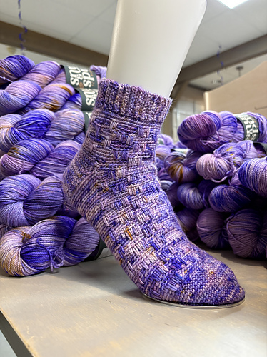 Amethyst Cavern Socks