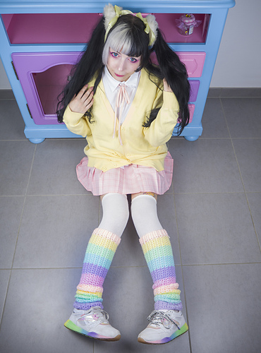 Pastell Leg Warmers - Dolly Daydream Crochet