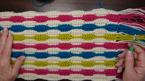 Wave Stitch Scarf