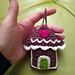 Gingerbread house ornament pattern 