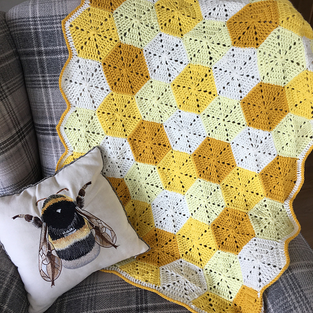 Ravelry Baby Blanket pattern by What Katie Crocheted