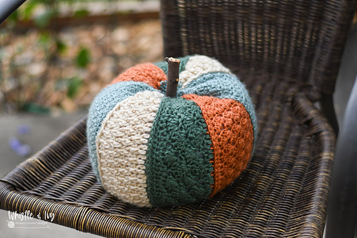 Stitch Sample Panel Pumpkin