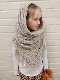 oleander hooded scarf