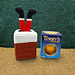 Santa's Stuck Chocolate Orange Box Cover pattern