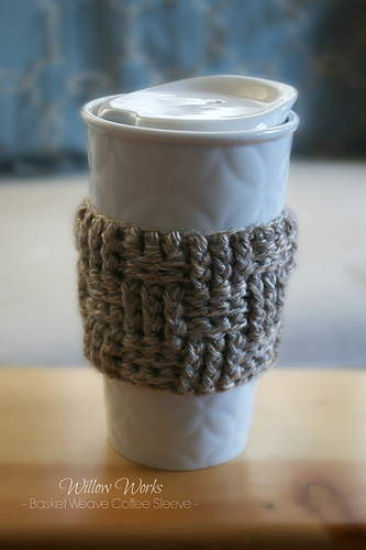 Basket Weave Coffee Sleeve photo 5