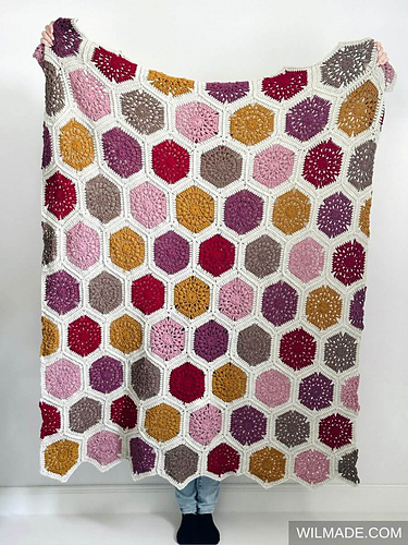 Tulip Hexagon Throw photo 8