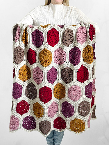 Tulip Hexagon Throw photo 6