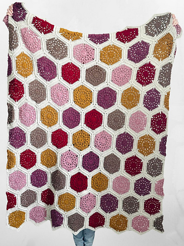 Tulip Hexagon Throw photo 2