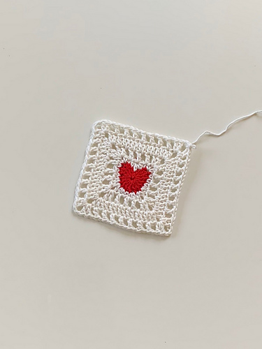 'Home Is Where The Heart Is' Afghan Square photo 12