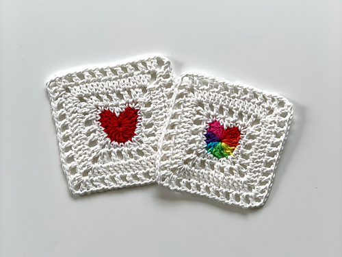 'Home Is Where The Heart Is' Afghan Square photo 4