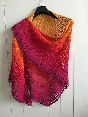 Made with another yarn cake!