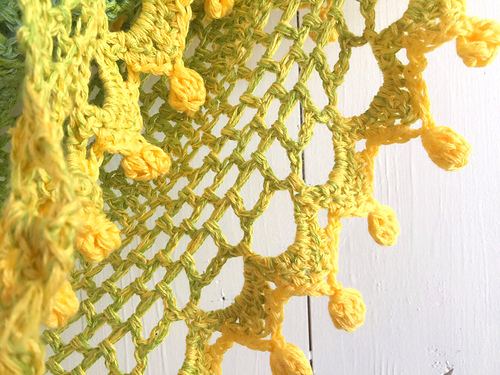 Pom Pom Happiness Shawl photo 6