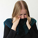 Fluffy triangle shawl photo 4