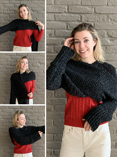 Crochet Sweater Scarf photo 11