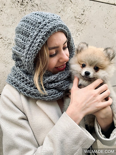 Hooded Alpa Scarf photo 6