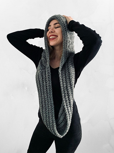 Hooded Alpa Scarf photo 3