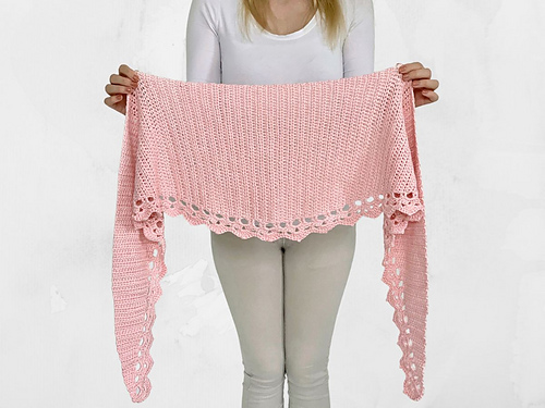 Ravelry patroon: To The Point Shawl