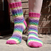 Kaleidoscope Socks pattern 