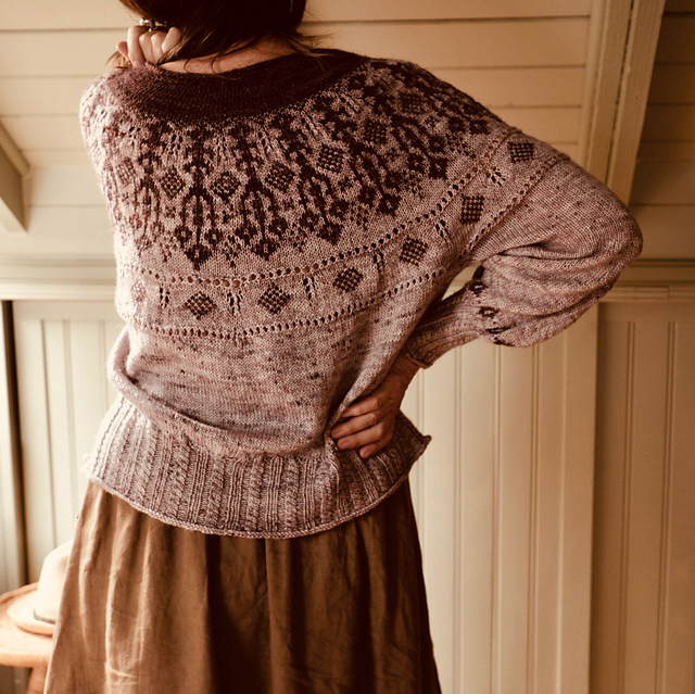 Ravelry: Black Thorn Sweater pattern by 