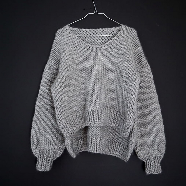 Ravelry Thick Winter Sweater pattern by Witre Design