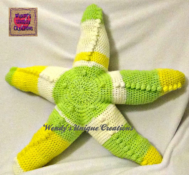 starfish pillow pattern