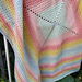 Decke Hallo bunte Welt pattern