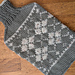 Argyle Hot Water Bottle Cover pattern 