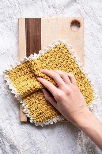 Picot Dishcloth & Towel photo 4