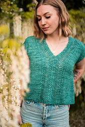 sample is shown in size 42” with 9” of positive ease