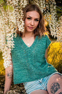 sample is shown in size 42” with 9” of positive ease