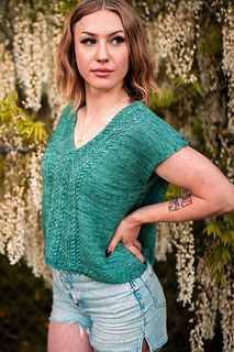 sample is shown in size 42” with 9” of positive ease