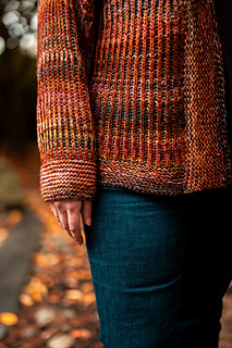 Model is wearing a size 51" with 4" positive ease