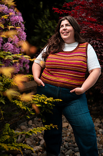 Model wear size 52" with 3" positive ease ©Wool & Pine